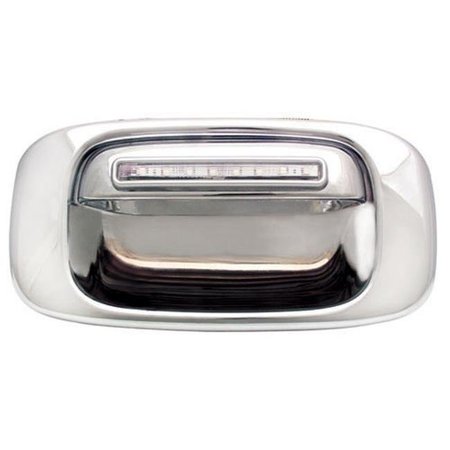 IPCW IPCW CLR99CT Cadillac Escalade 1999 - 2006 LED Tailgate Handle; Chrome Red LED Clear Lens CLR99CT